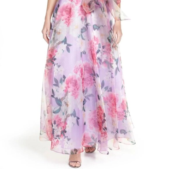 Floral evening dress - Picture 1 of 6